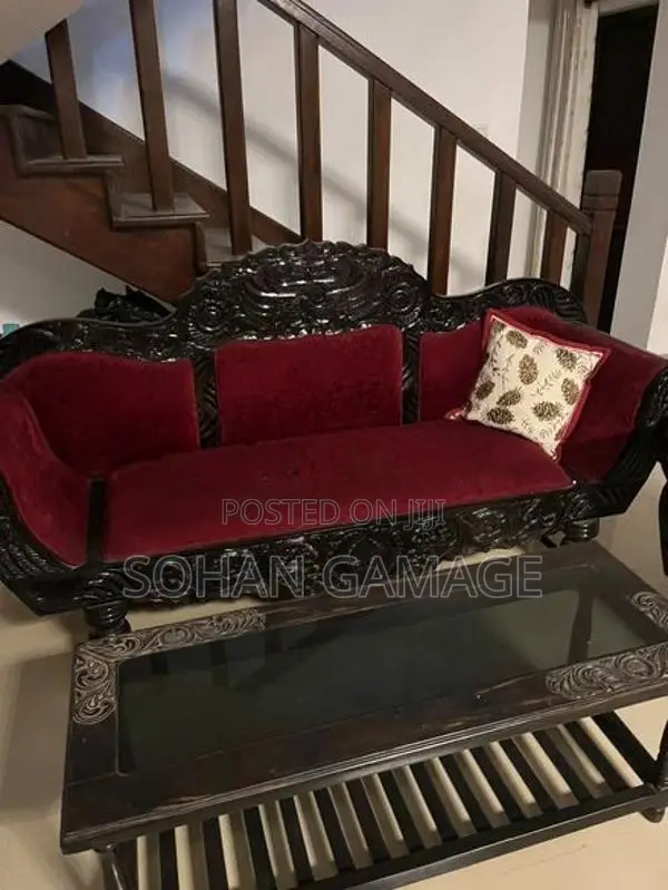 Ebony Kavichchi Sofa Set කළුවර කවිච්චියක්