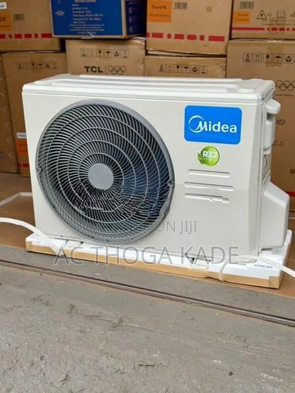 New Midea 12000 BTU R32 Gas Air Conditioner Copper Condenser
