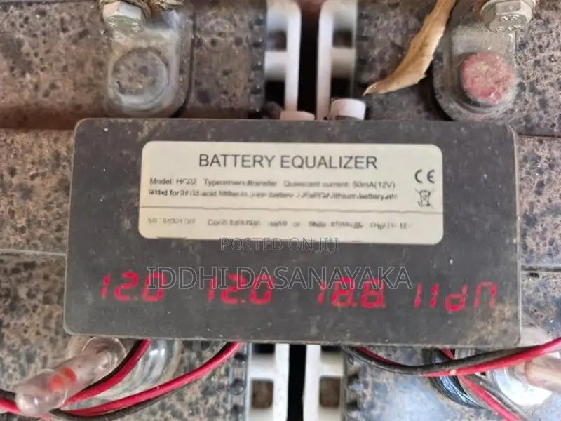 6kW Invt Solar Inverter + 4 Batteries Battery Equalizer Included
