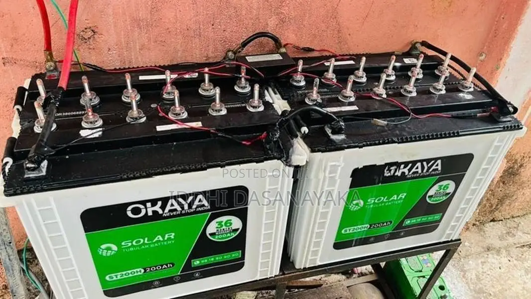 6kW Invt Solar Inverter + 4 Batteries Battery Equalizer Included