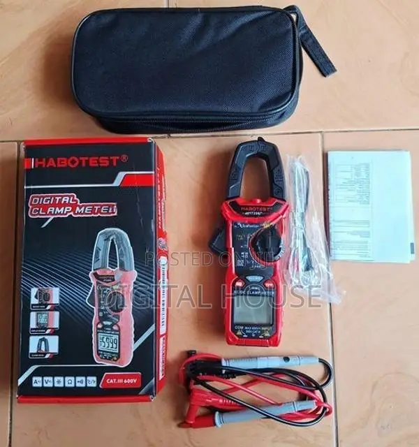 Clamp Meter 10in1 AC/DC Industrial Voltage\current Tester HT206D