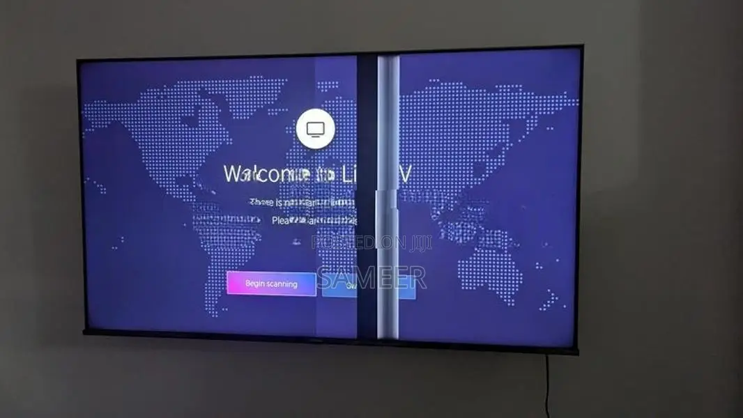 Hisense 4K QLED TV 5507HQ 55 Inches for Parts