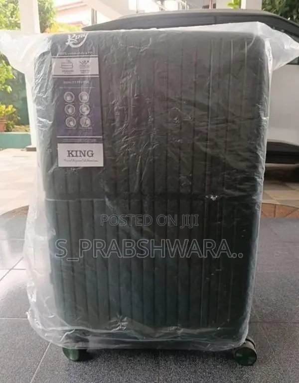american_tourister Travel King 40KG PP Unbreakable Trolley Bag 4 Wheel