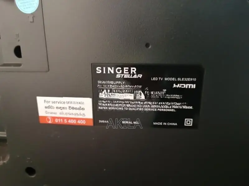 Singer LED TV 32 Inch