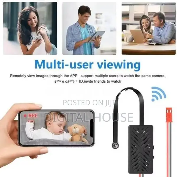 Camera Wifi Ribun 12mp Full Hd 1080p New Recording time - 24 Hrs /