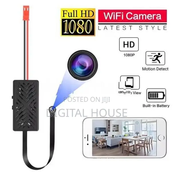 Camera Wifi Ribun 12mp Full Hd 1080p New Recording time - 24 Hrs /