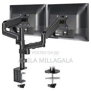 NB Dual Desk Arm Mount for Monitors