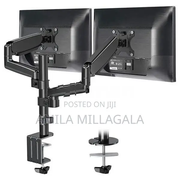 NB Dual Desk Arm Mount for Monitors