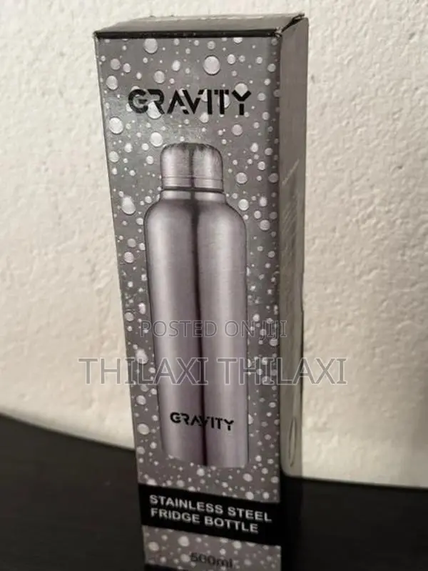 Gravity Ash Colour Water Bottle