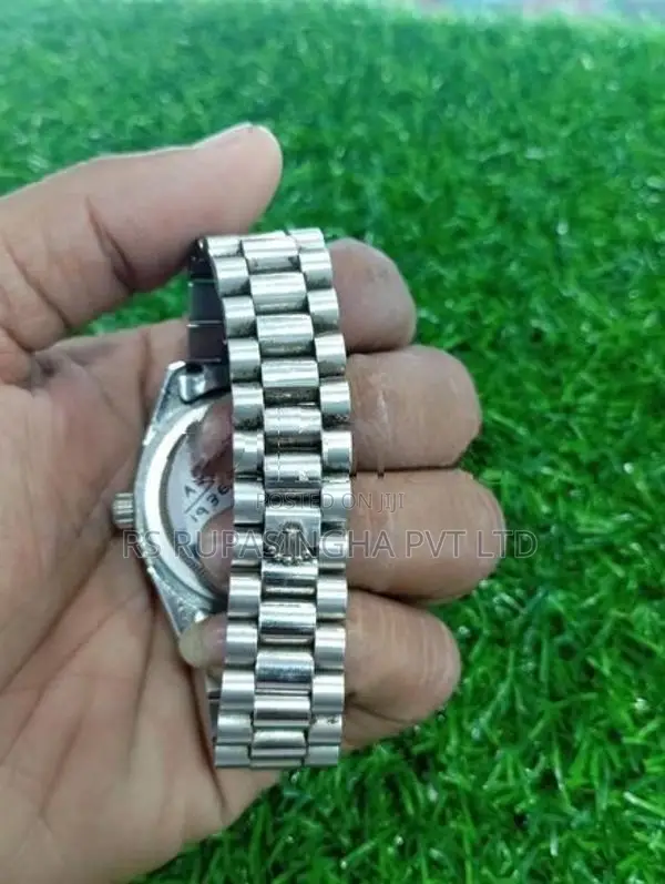 Rolex Silver Color Hand Watch