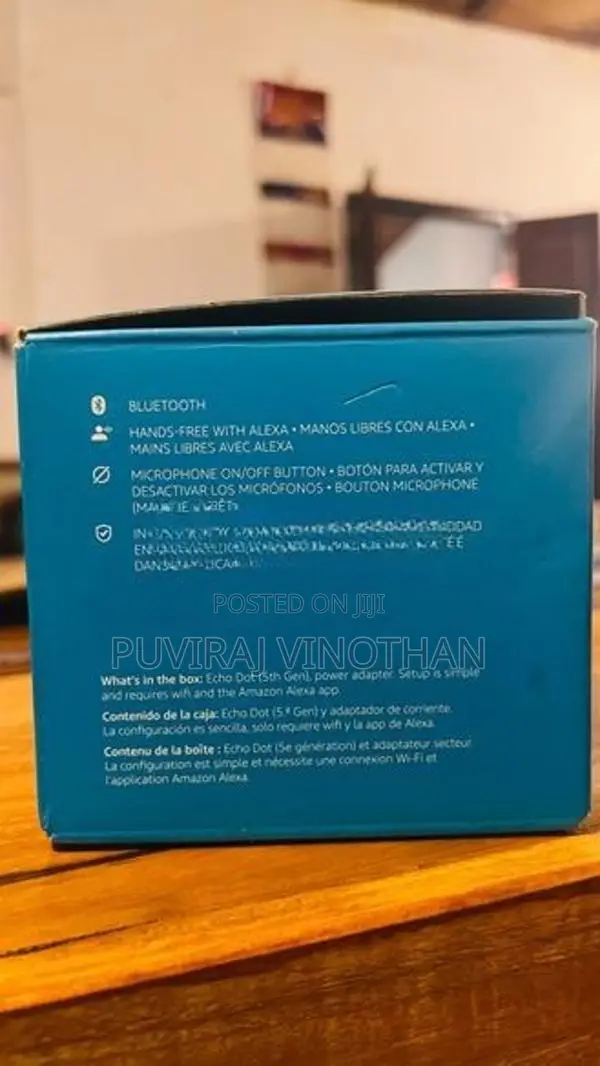 Amazon Echo Dot 5th Gen With Alexa – Brand New Black