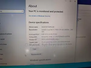 Dell Core i3 7th Gen Laptop