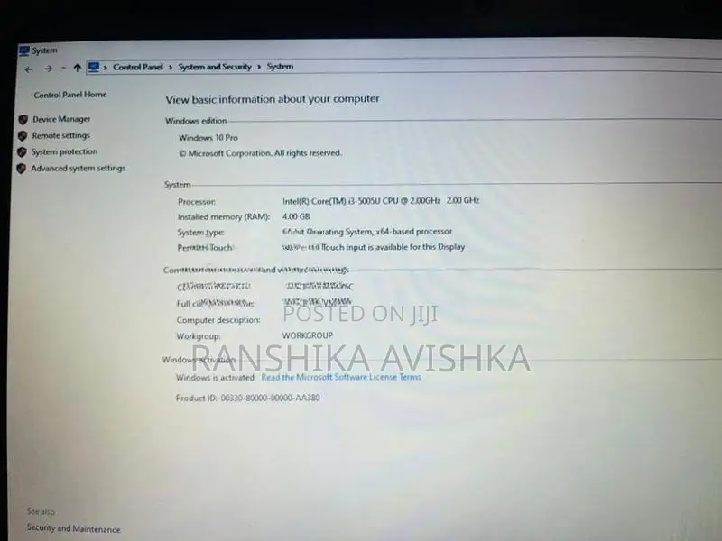 Dell Lap Top i3 5 Gen