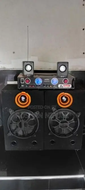 Innovex අගල් 6 ස්පීකර බෆල් 2යි වොට් 200 ඈම්ප් එකයි