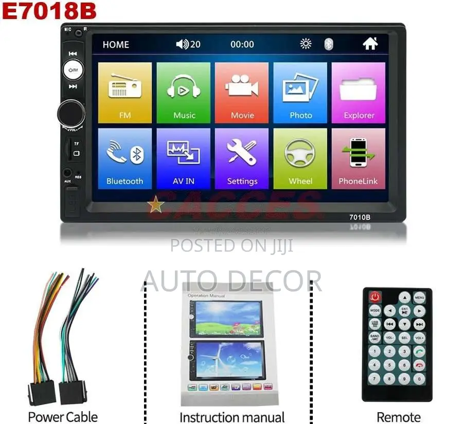 Universal Auto radio Multimedia Player for All