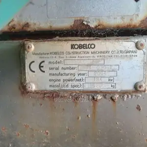 Kobelco Excavator 2004 Heavy-Duty (Used)