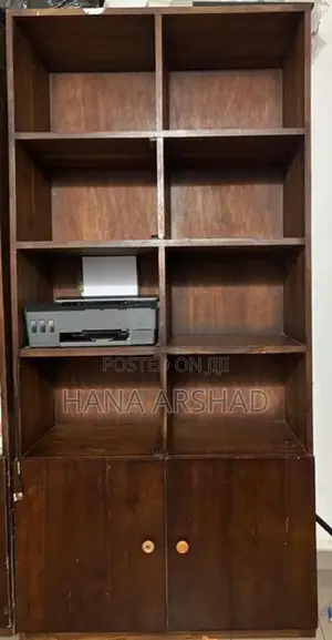 Teak Wood Book Shelf