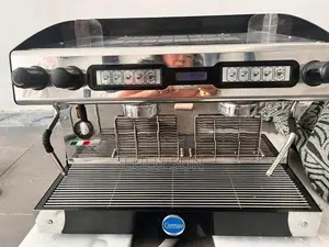 Used 2 Group Italy Coffee Machine Carimali With Grinder