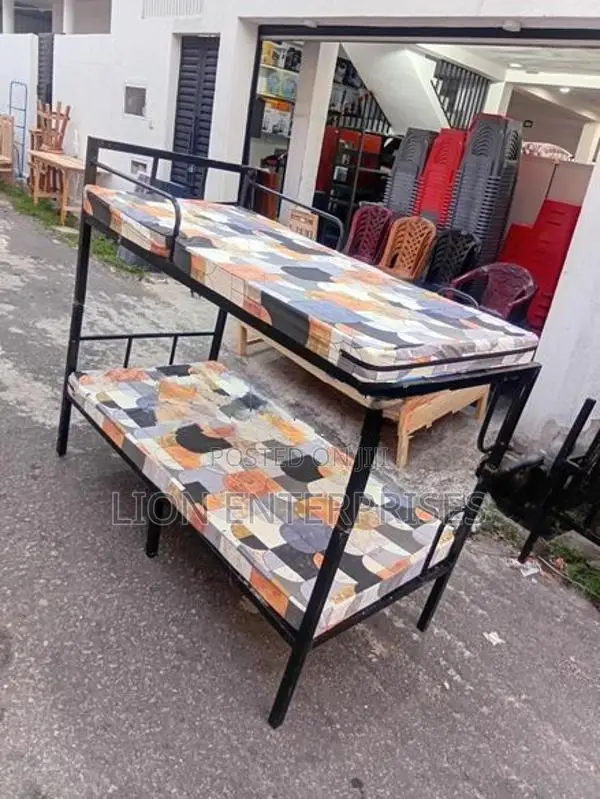 Steel Bunk Bed with 2 Mattress