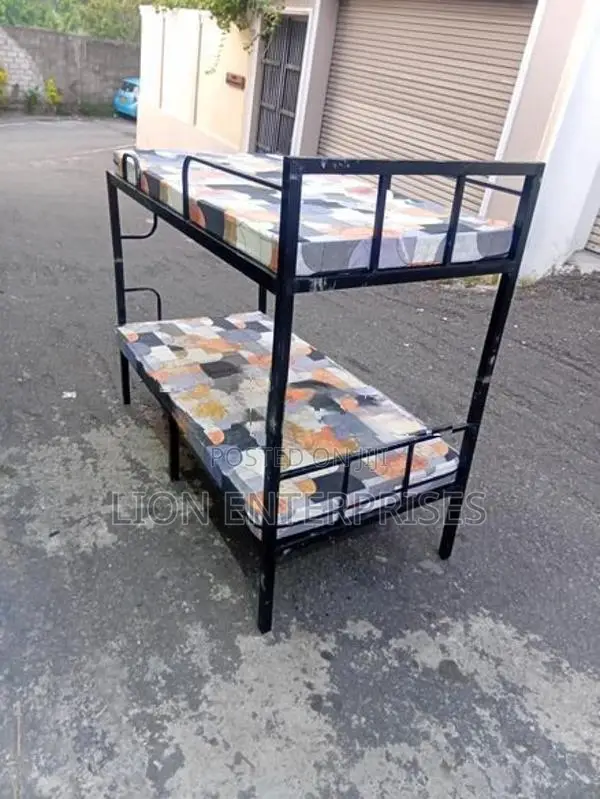Steel Bunk Bed with 2 Mattress