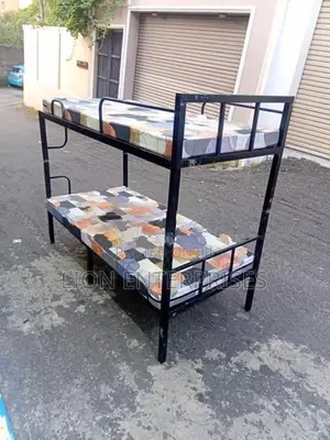 Steel Bunk Bed with 2 Mattress