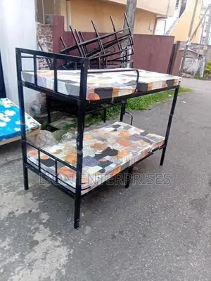 Steel Bunk Bed with 2 Mattress