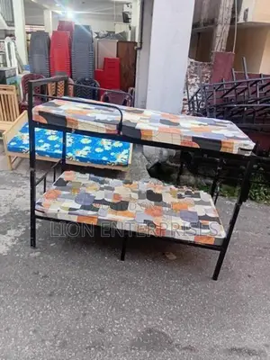 Steel Bunk Bed with 2 Mattress