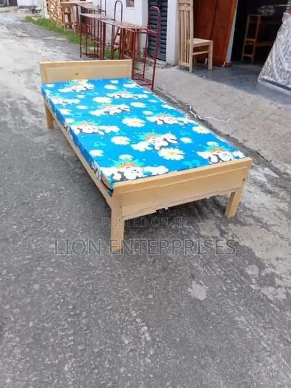 Single Bed with Mattress