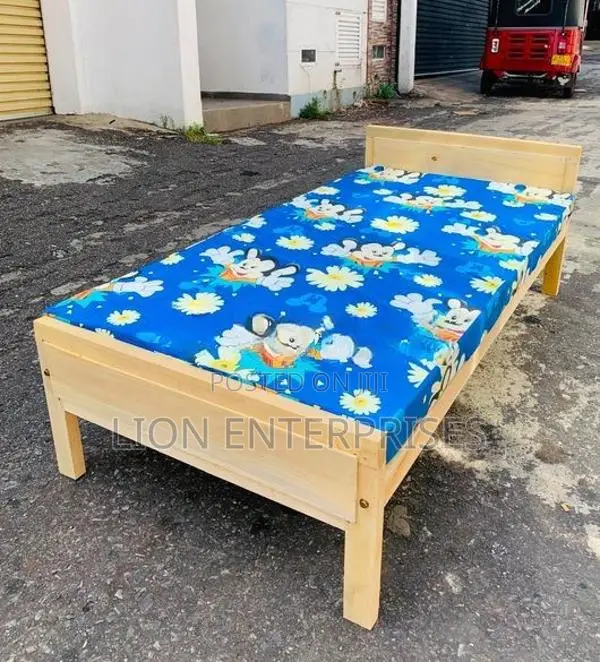 Single Bed with Mattress 6×3ft