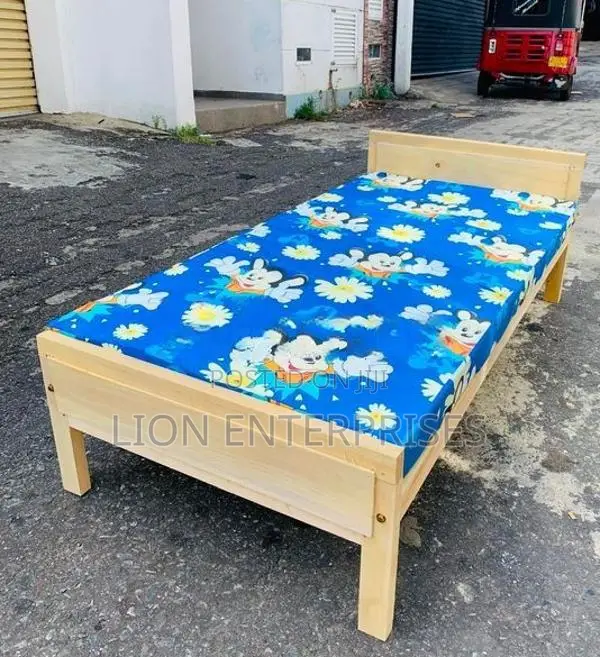 Single Bed with Mattress 6×3ft