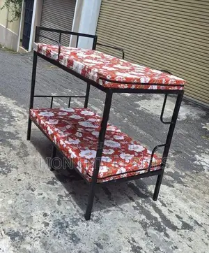 Bunk Bed with 2 Single Layer Mattress