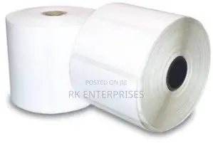 Thermal Transfer 65MM X 30MM 1UPS 2500 Pcs Barcode Sticker Roll