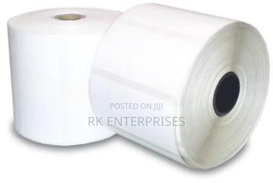 Thermal Transfer 65MM X 30MM 1UPS 2500 Pcs Barcode Sticker Roll