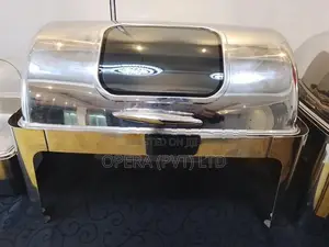 Roller-Top Chafing Dish with Glass