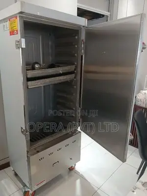 12 Tray ලක්ෂුරි ගෑස් ස්ටීමර