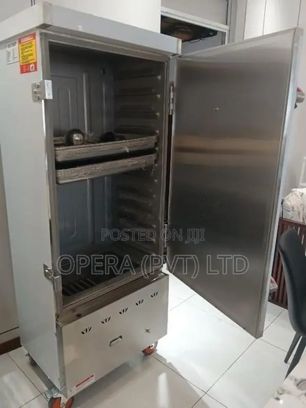 12 Tray ලක්ෂුරි ගෑස් ස්ටීමර