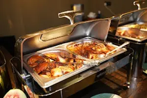 Glass Chafing Dish 9L