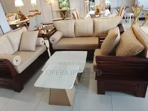 COMFORTABLE SOFA SET WITH STOOL