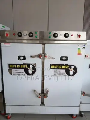 Commercial Electric Rice Steamer - 24-Tray / 84KG