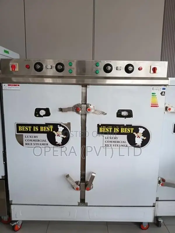 Commercial Electric Rice Steamer - 24-Tray / 84KG