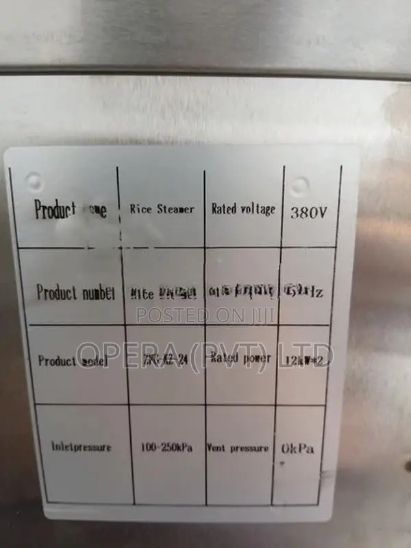 Commercial Electric Rice Steamer - 24-Tray / 84KG