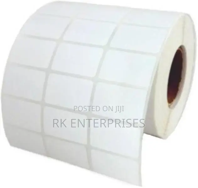 Thermal Transfer 30MM X 20MM 3 Ups 6000 Pcs Barcode Sticker Roll
