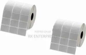 Thermal Transfer 34MM X 25MM 3UPS 6000 Pcs Barcode Sticker Roll