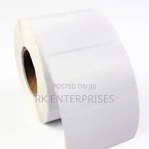 Thermal Transfer 70MM X 35MM 1UPS 2000 Pcs Barcode Sticker Roll