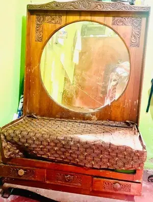 Mirror Teak Dressing Table