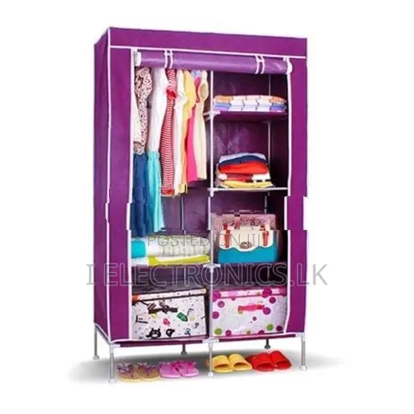 2 Door Portable Wardrobe