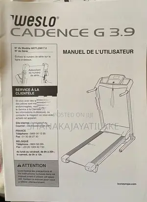 Weslo USA Cadence G 3.9 Treadmill