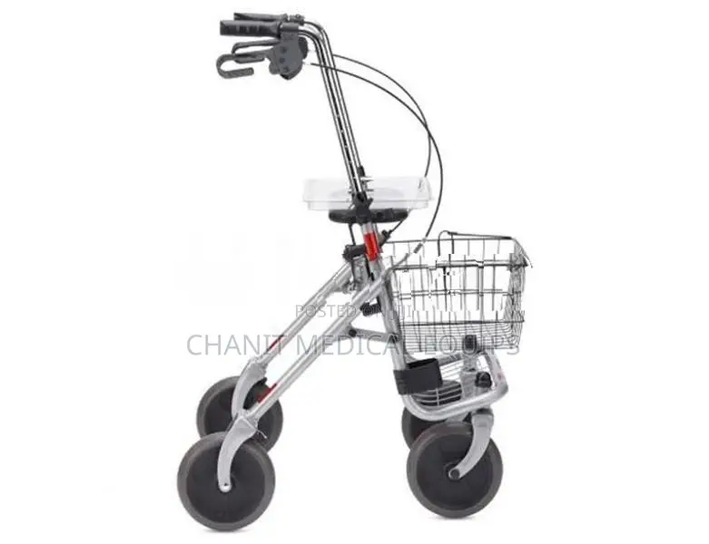 Walker (Germany) + FREE Walking Stick B&B SENIO Premium Rollator