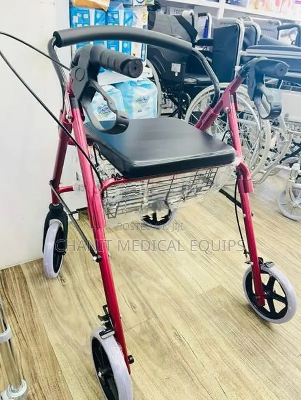 Rollator (Germany) + FREE Walking Stick B&B SENIO Premium