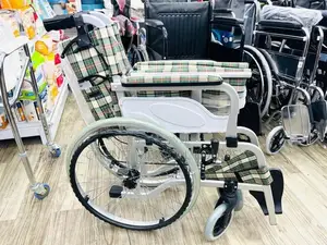 Aluminum Light Weight wheelchair Fabric Padding Cushion Seat